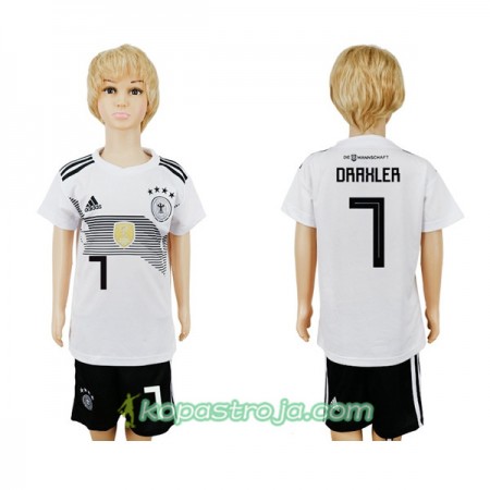 Billiga Fotbollströjor Tyskland Draxler 7 Barn WM 2018 Hemma tröja